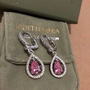 Judith Ripka Sterling Silver Earrings